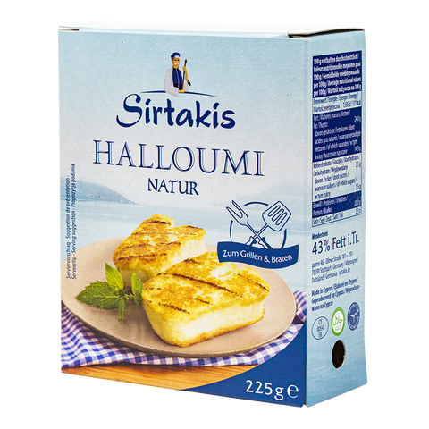 Halbharter Halloumi-Käse Sirtakis 225g