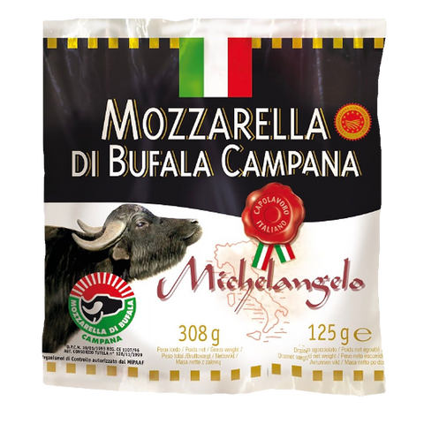 Mozzarella di Bufalaw Salzlake Michelangelo 125g