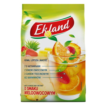 Instant-Teegetränk mit Multifruchtgeschmack Ekland 300g