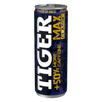 Kohlensäurehaltiges Energy-Drink Tiger Max Energy Drink 250ml