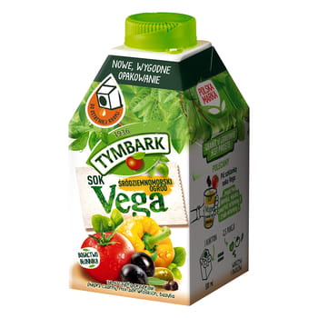 Gemüse- und Fruchtsaft Tymbark Vega Mediterraner Garten 500ml