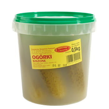 Eingelegte Gurken 500g (Eimer)