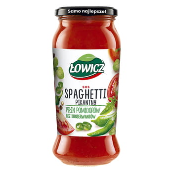 Würzige Spaghettisauce Łowicz 500g