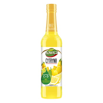 Sirup mit Zitronengeschmack Łowicz 400 ml