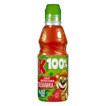 Kubuś 100 % Apfel-Karotten-Bananen-Erdbeersaft 300 ml