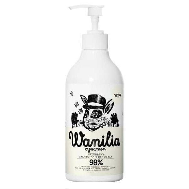 Natürlicher Handbalsam Vanille und Zimt 300ml YOPE