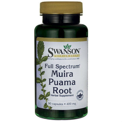 Potenzbaum 400mg Muira Puama 90 Kapseln SWANSON