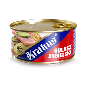 Englisches Krakusgulasch aus der Dose 300g