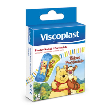 Viscoplast-Pflaster Winnie and Friends 10 Stück.