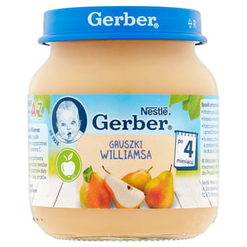 Williamsbirnen-Dessert nach 4 Monaten Gerber 125g