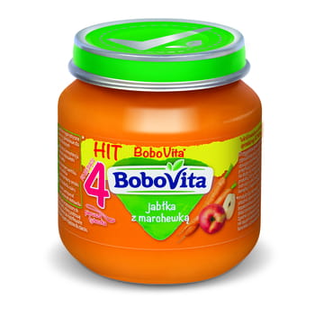 Baby-Apfel-Karotten-Püree nach 4 Monaten BoboVita 125g