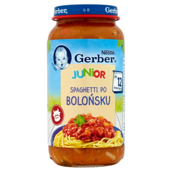 Bolognese-Spaghetti-Abendessen nach 12 Monaten Gerber 250g