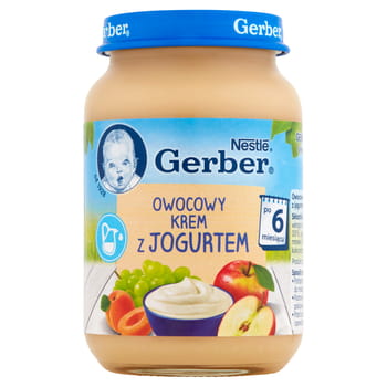 Fruchtdessertcreme mit Joghurt nach 6 Monaten Gerber 190g