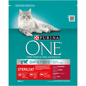 Purina One Rind & Weizen Trockenfutter 800g