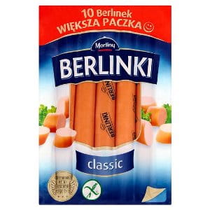 Berlinki klassische Würstchen Morliny 500g