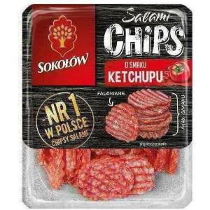 Snack-Salami-Chips klassisch Sokołów 60g