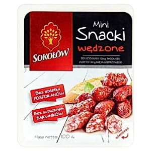 Sokołów Mini-Snack geräucherte Salami 100g