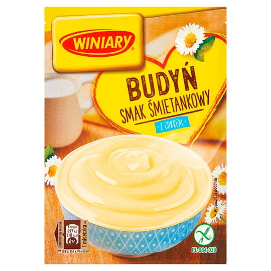 Sahnepudding mit Zucker Winiary 60g