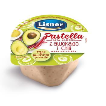 Pastella-Eierpaste mit Avocado und Chili Lisner 80g