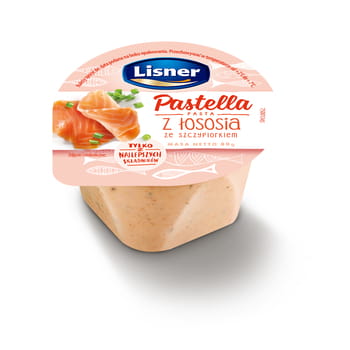 Pastell-Lachspaste mit Schnittlauch Lisner 80g