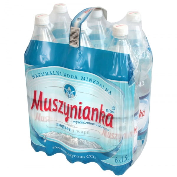 Muszynianka-Medium gesättigt mit CO2 6x1,5l