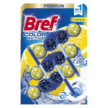 WC-Aufhänger Bref Color Active Lemon 3X50g