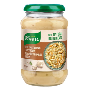 Sahne-Pilz-Sauce im Glas Knorr 400g