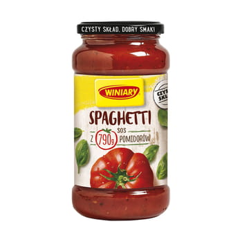 Sauce in einem Glas Spaghetti Winiary 500g