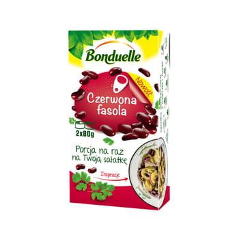 Rote Bonduelle-Bohnen 2x80g