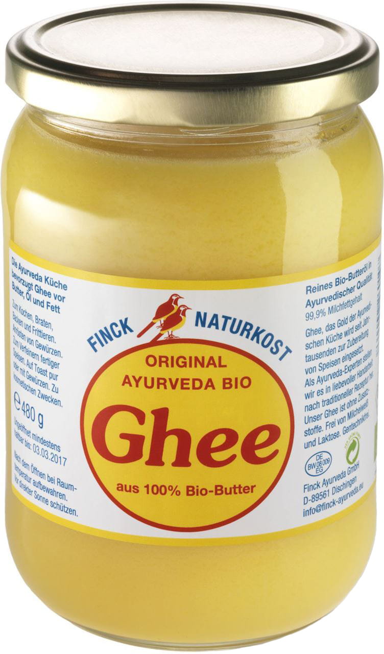 GHEE BIO Butterschmalz 480 g - finck ayurveda