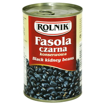 Schwarze Bohnen in Dosen Rolnik 425ml