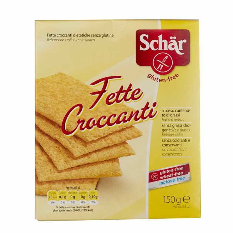 Fette Croccanti glutenfreies Knäckebrot 150 g SCHÄR