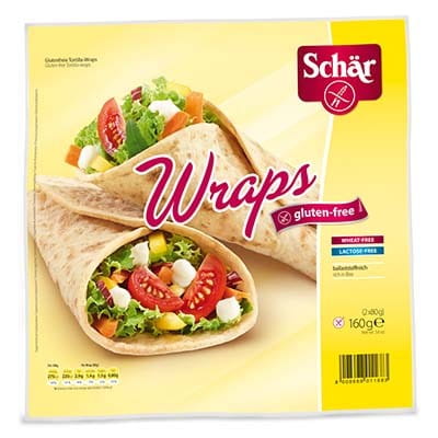 Glutenfreie Wraps 160 g SCHÄR