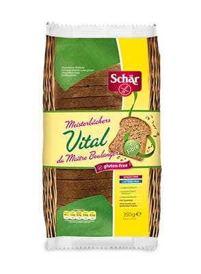 Meisterbackers vital glutenfreies Mehrkornbrot 350 g SCHÄR