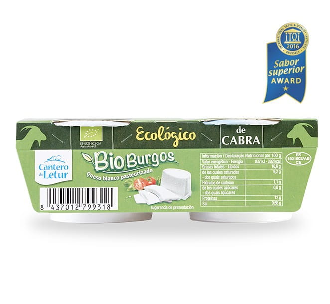 Weißer Ziegenkäse bioburgos BIO 2x100 g CANTERO DE LETU