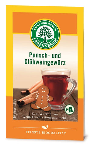 Glühweingewürz BIO (5 x 2 g) 10 g - LEBENSBAUM