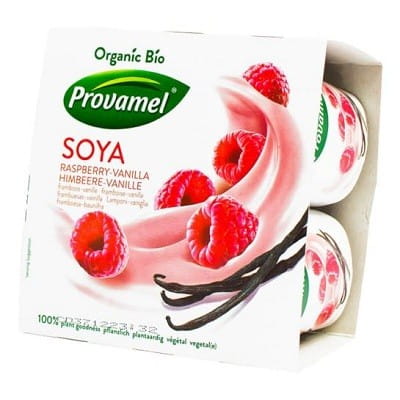 Himbeer-Vanille-Sojajoghurt BIO 4x125 g PROVAMEL