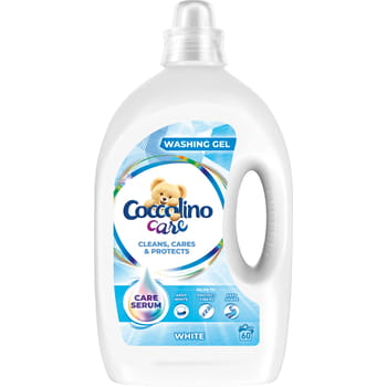 Coccolino Care Waschgel für weiße Textilien 60 Waschgänge 2,4 l