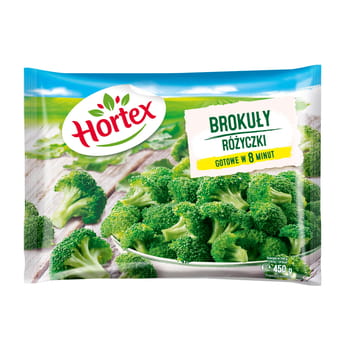 Gefrorene Brokkoliröschen Hortex 450g