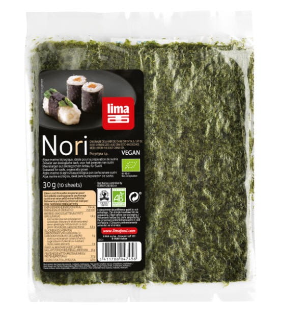 Getrocknete Meeresalgen - Nori BIO 30 g - LIMA