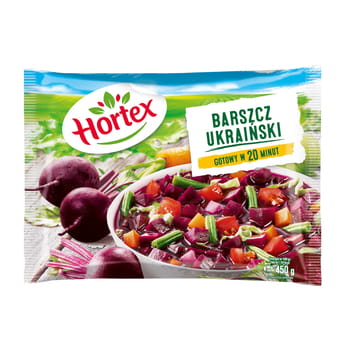 Gefrorene ukrainische Borschtschsuppe Hortex 450g