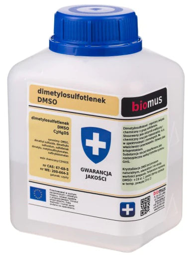 Dimethylsulfoxid dmso Kunststoffverpackung 250 ml BIOMUS