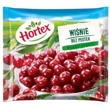 Gefrorene entkernte Kirschen Hortex 450g