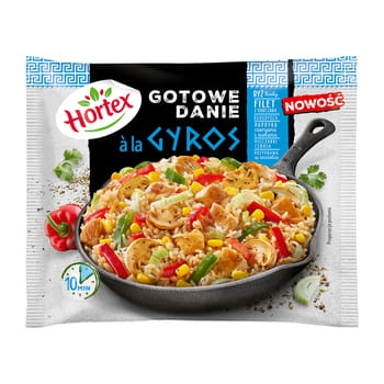 Tiefgekühltes Fertiggericht a' la Gyros Hortex 450g