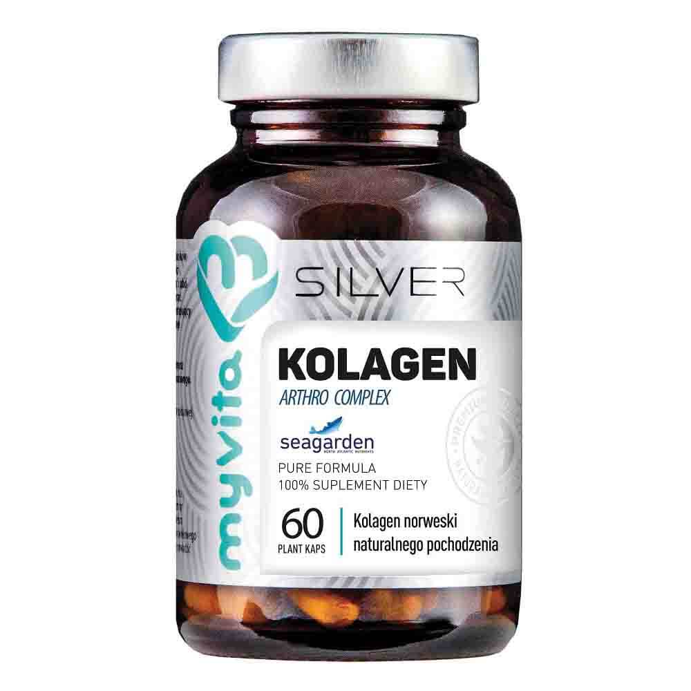 Arthro Collagen Norwegisches Collagen 60 Kapseln MYVITA SILVER PURE