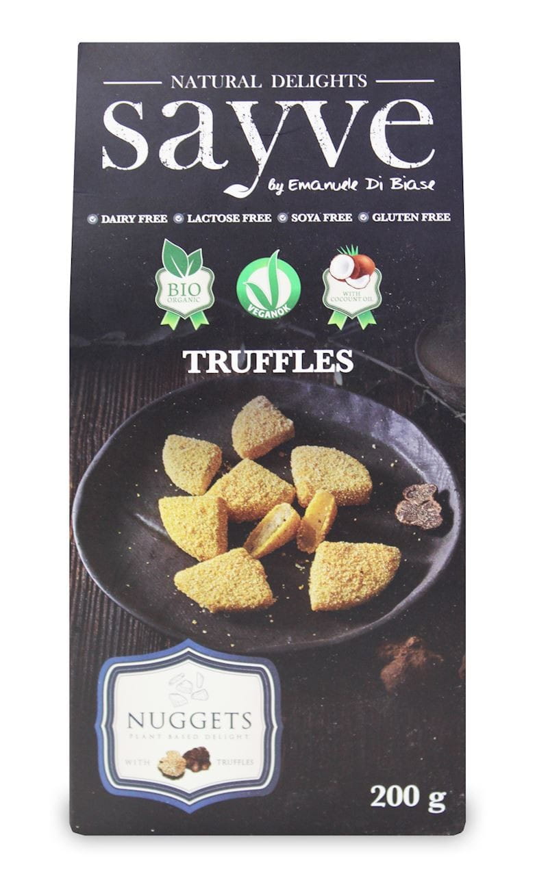 Vegane Kichererbsen-Trüffel-Nuggets glutenfrei glutenfrei BIO 200 g - SAYVE