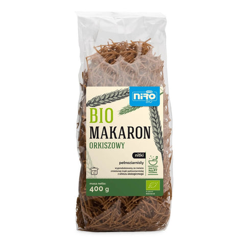 Nudeln (Dinkelvollkorn) Fäden BIO 400 g - NIRO