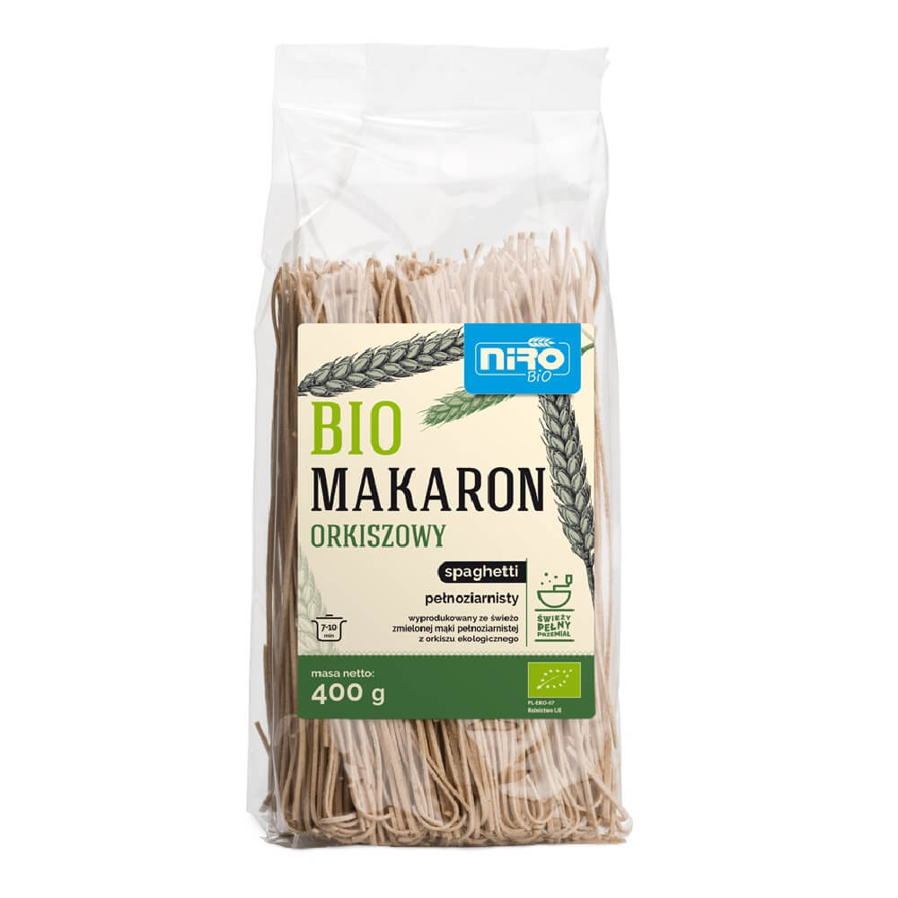 BIO Vollkornnudeln Spaghetti 400g NIRO