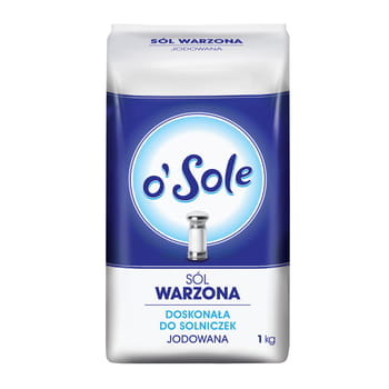 Jodiertes Kochsalz o'Sole 1kg