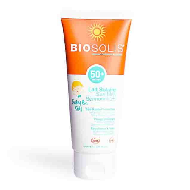 Sonnenmilch für Säuglinge und Kinder SPF 50 + eco 100 ml - BIOSOLIS